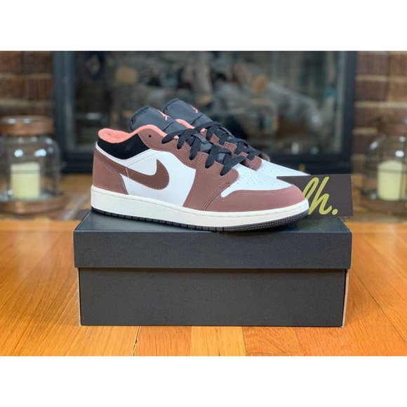 Size 7y Air Jordan 1 Low "Mocha" - Picture 4 of 5